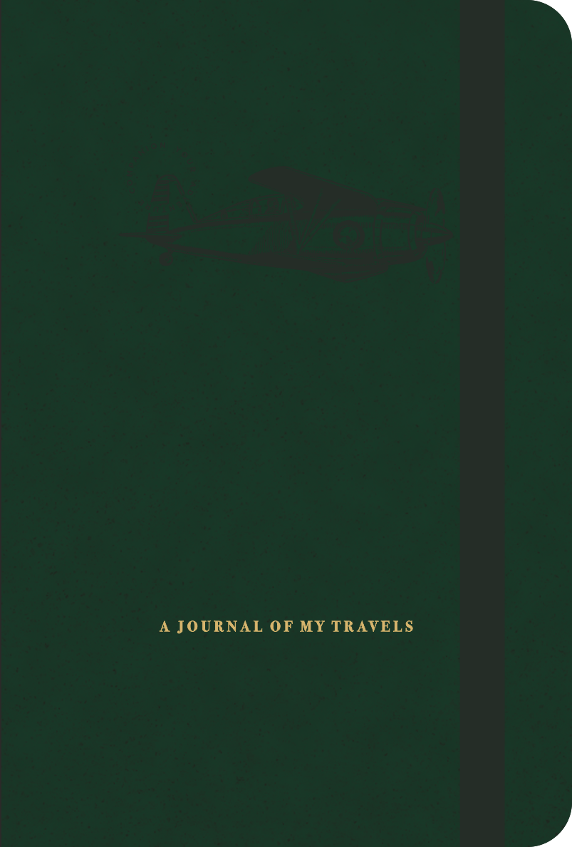 Travels Journal - A6 GREEN